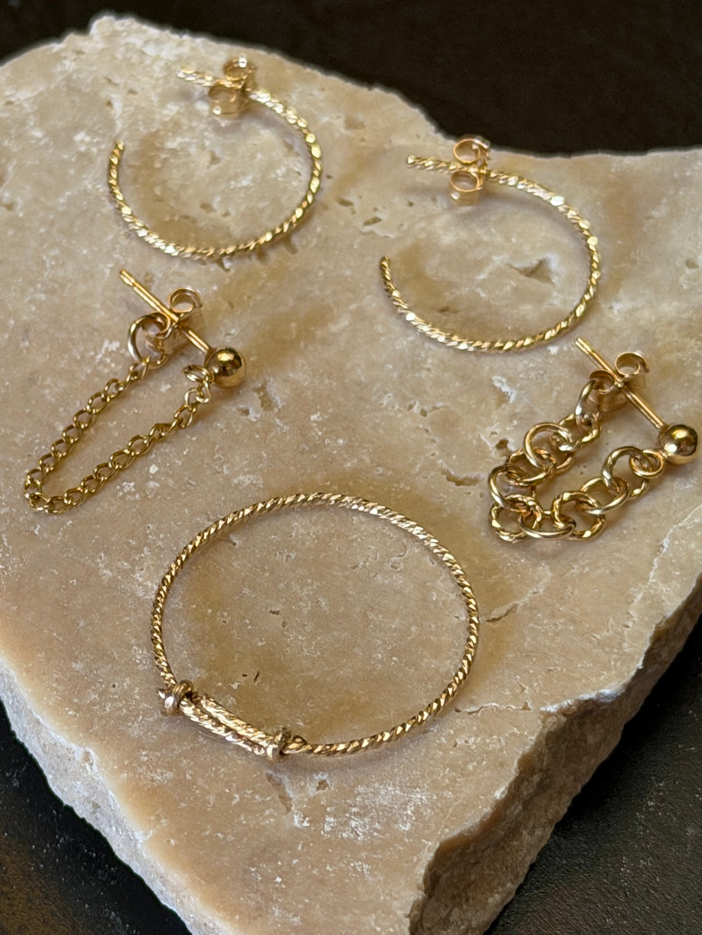 BOUCLES D'OREILLES DUO CALA