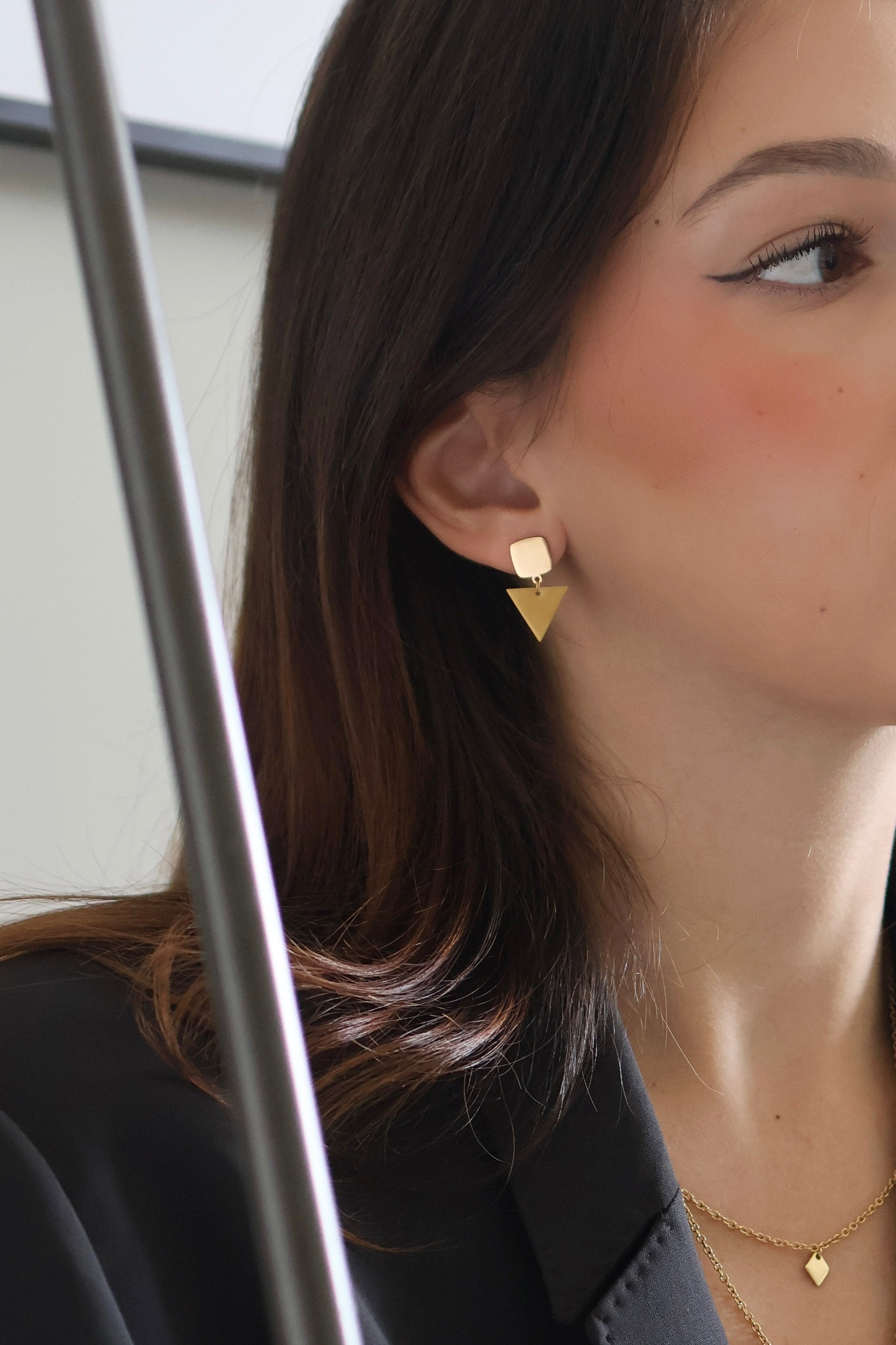 Boucles d'oreilles LOVE TRIANGLE