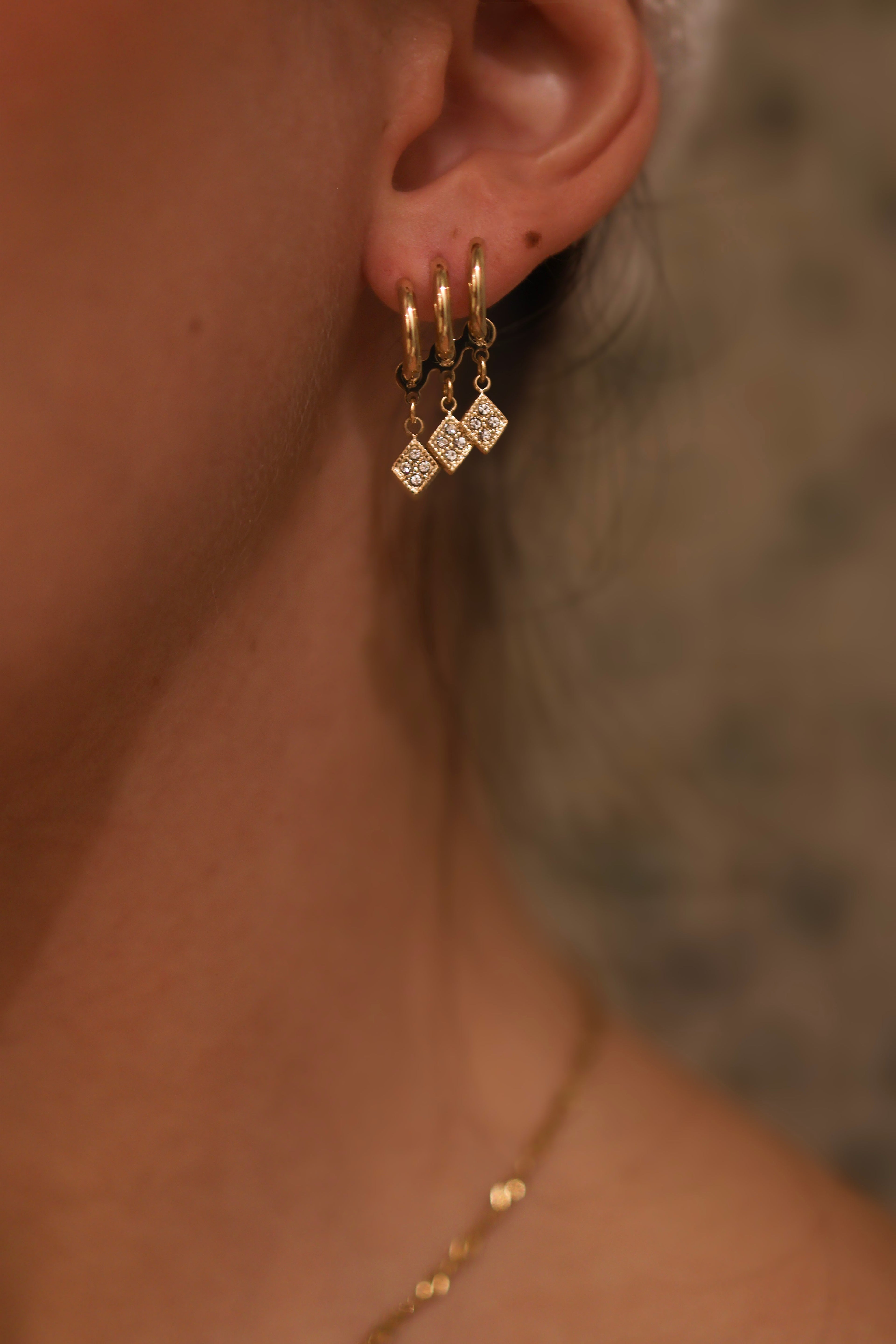 Boucles d'oreilles APSARA